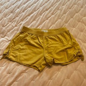 Madewell tie shorts